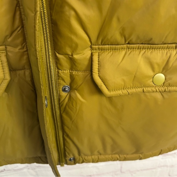 Offline by Aerie Green Brown full zip puffer vest activewear ladies size XS - Picture 4 of 9